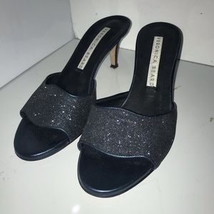 Veronica Beard Nev Leather Mule Sandals